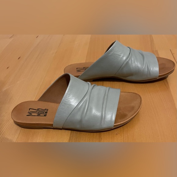 Miz Mooz Aria Women’s Aquamarine Comfort Sandal Sz. 38 (US 7.5-8) - Picture 4 of 9